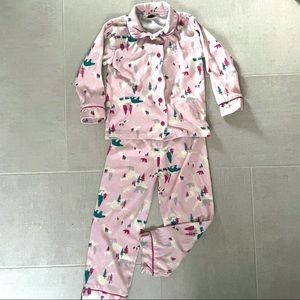 Outdoor Kids Bass Pro Flannel Pajamas Sz 5